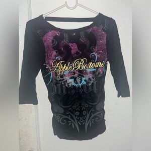 vintage apple bottom top